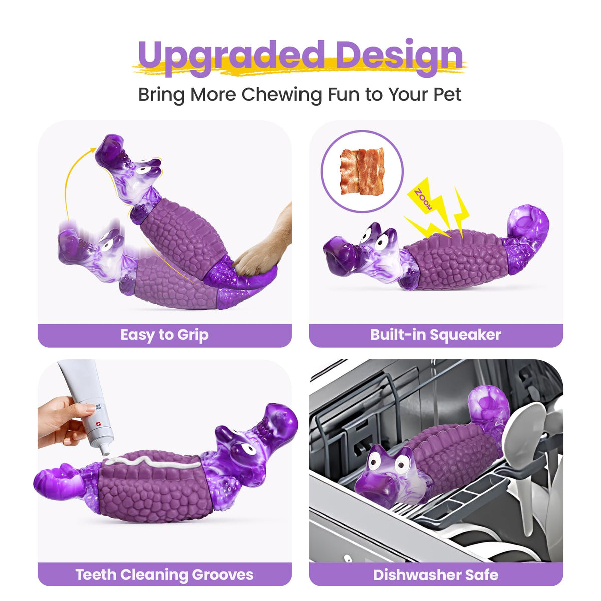 Tough Dog Toys for Aggressive Chewers J91817