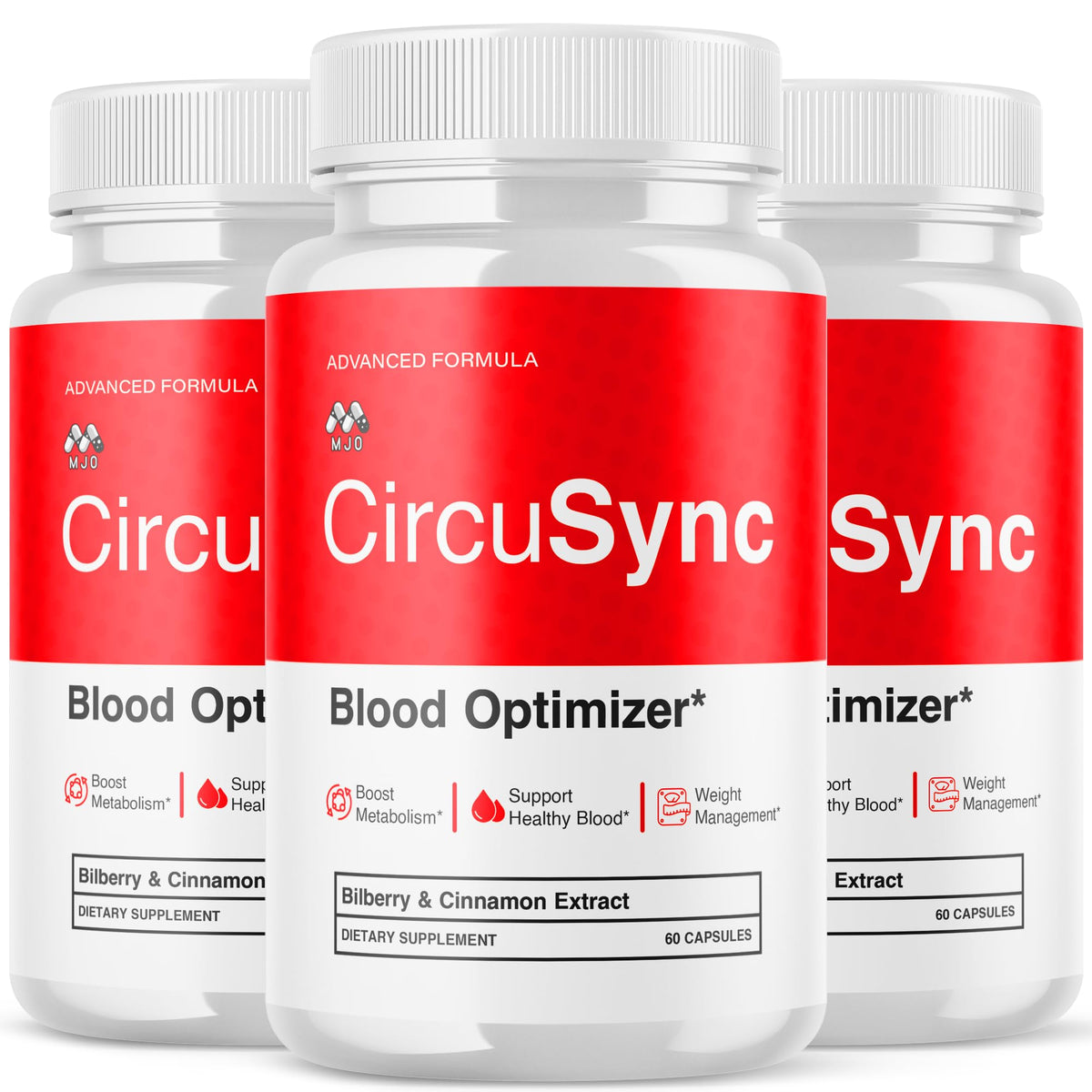 3 Pack 180 Capsules Blood Health Support Pills with Vitamins P7972