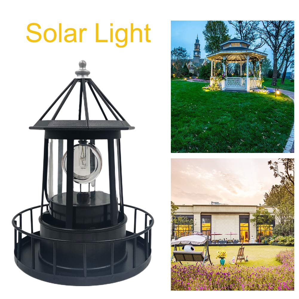 Solar Powered Lighthouse Outdoor Light H763435