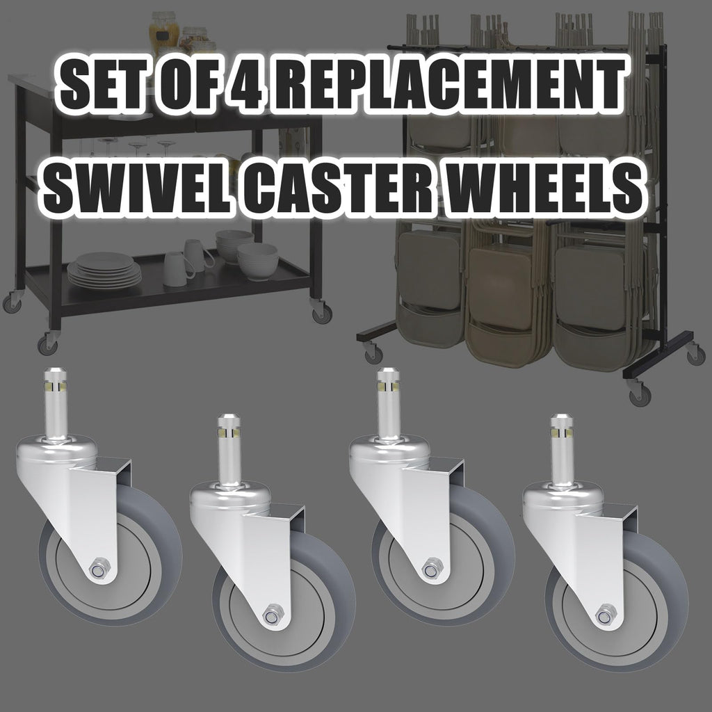3-Inch Swivel Stem Caster 4 Pack F29517