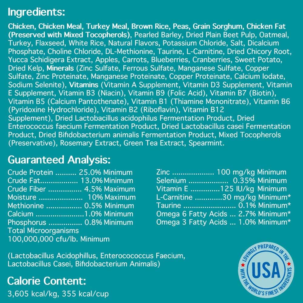 Chicken Brown Rice & Turkey Dry Dog Food 13.5lb P782832