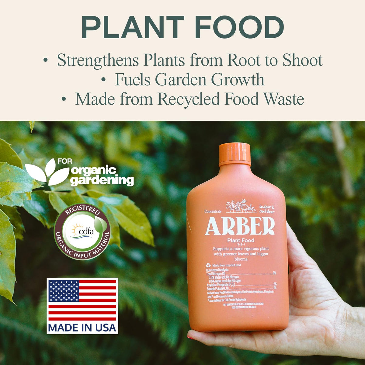 Organic Liquid Fertilizer Concentrate U59540