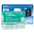 Large Incontinence Disposable Underwear 16 Count & Wet Wipes 200 Count E418