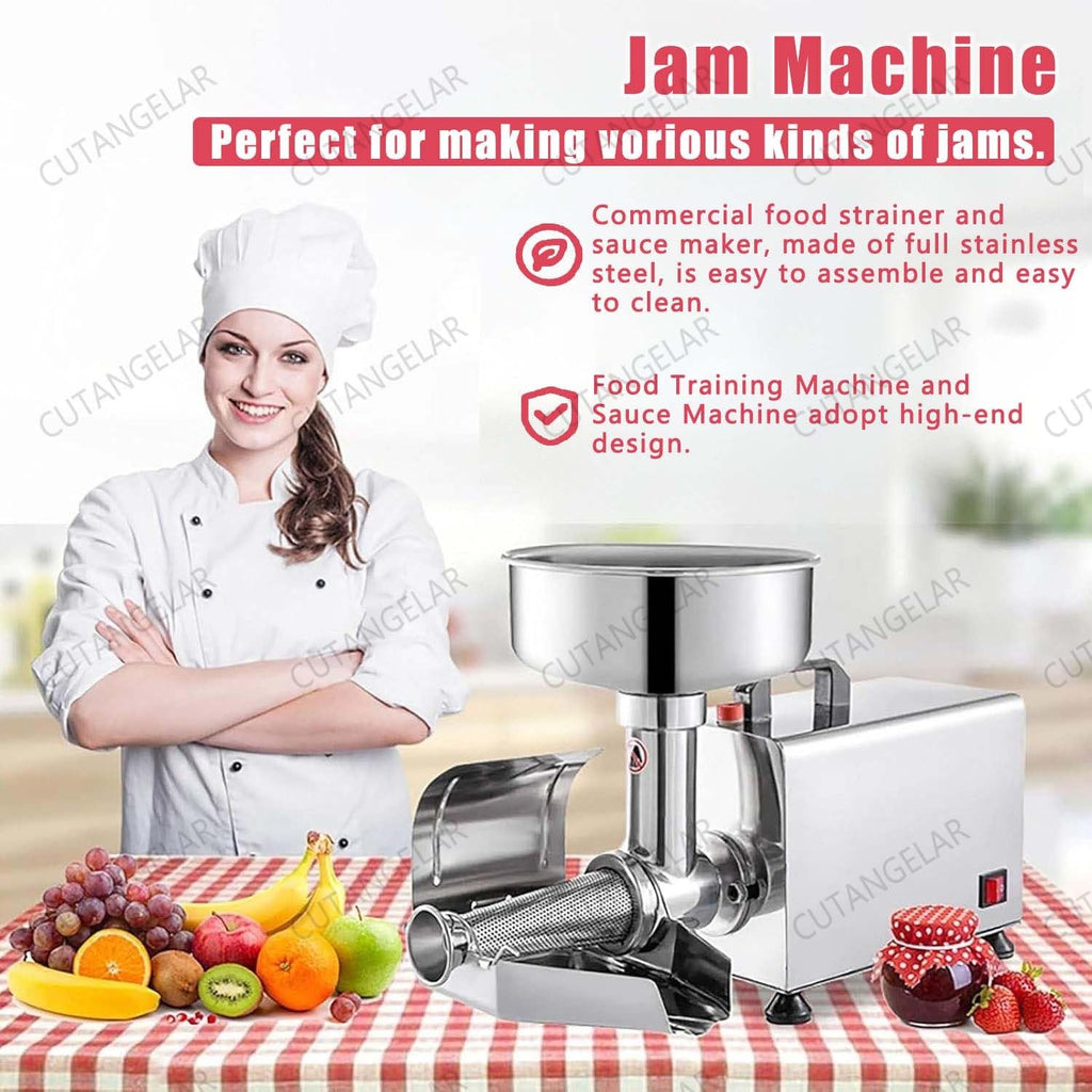 Commercial Grade Electric Sauce Machine 450W with Large Hopper F921