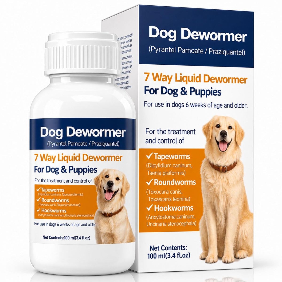 Dog Wormer Liquid 100ml M5979