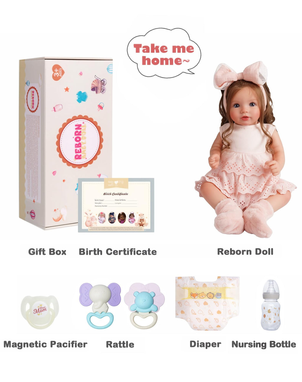 20 Inch Lifelike Reborn Baby Dolls A670447