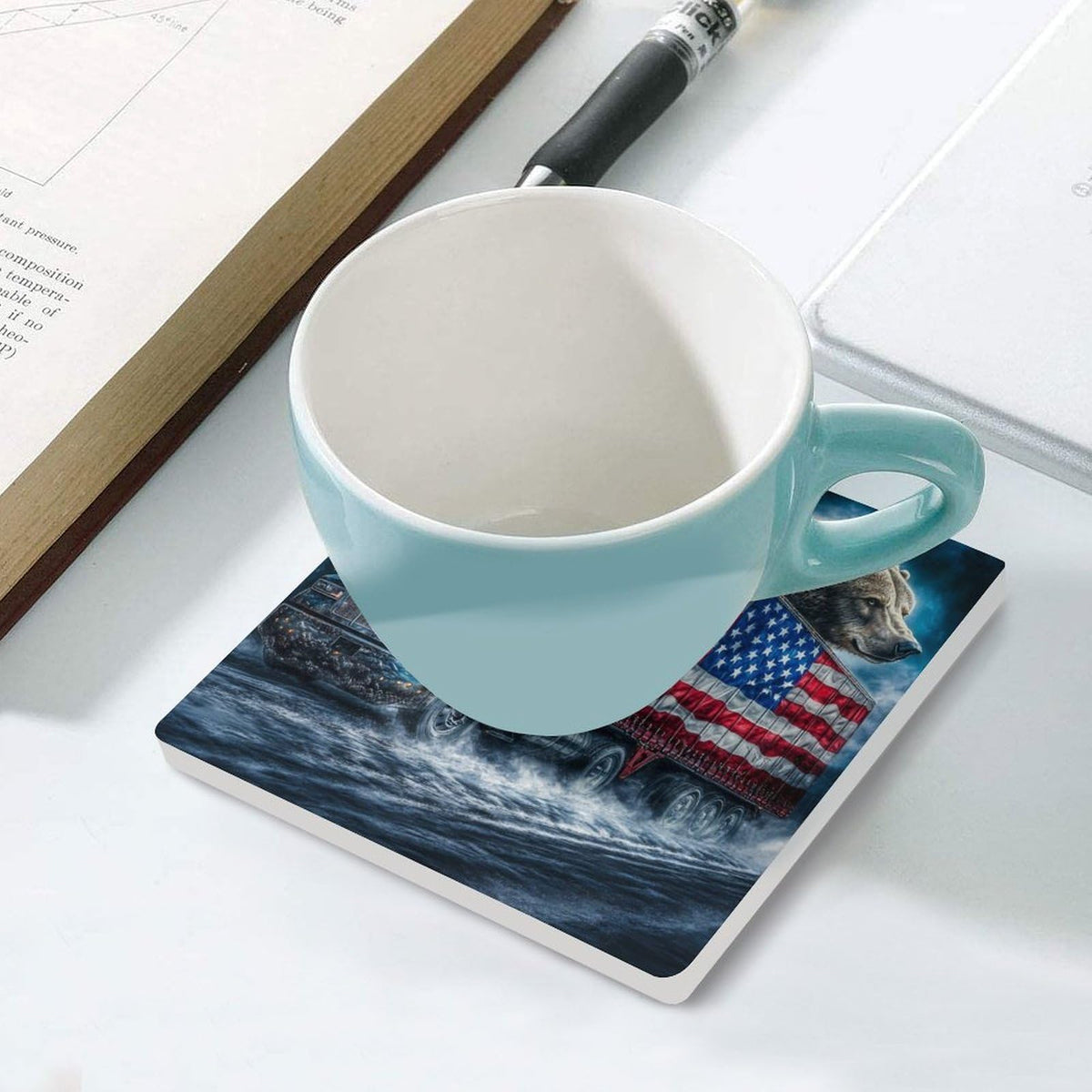 Ceramic Coasters Set N8557
