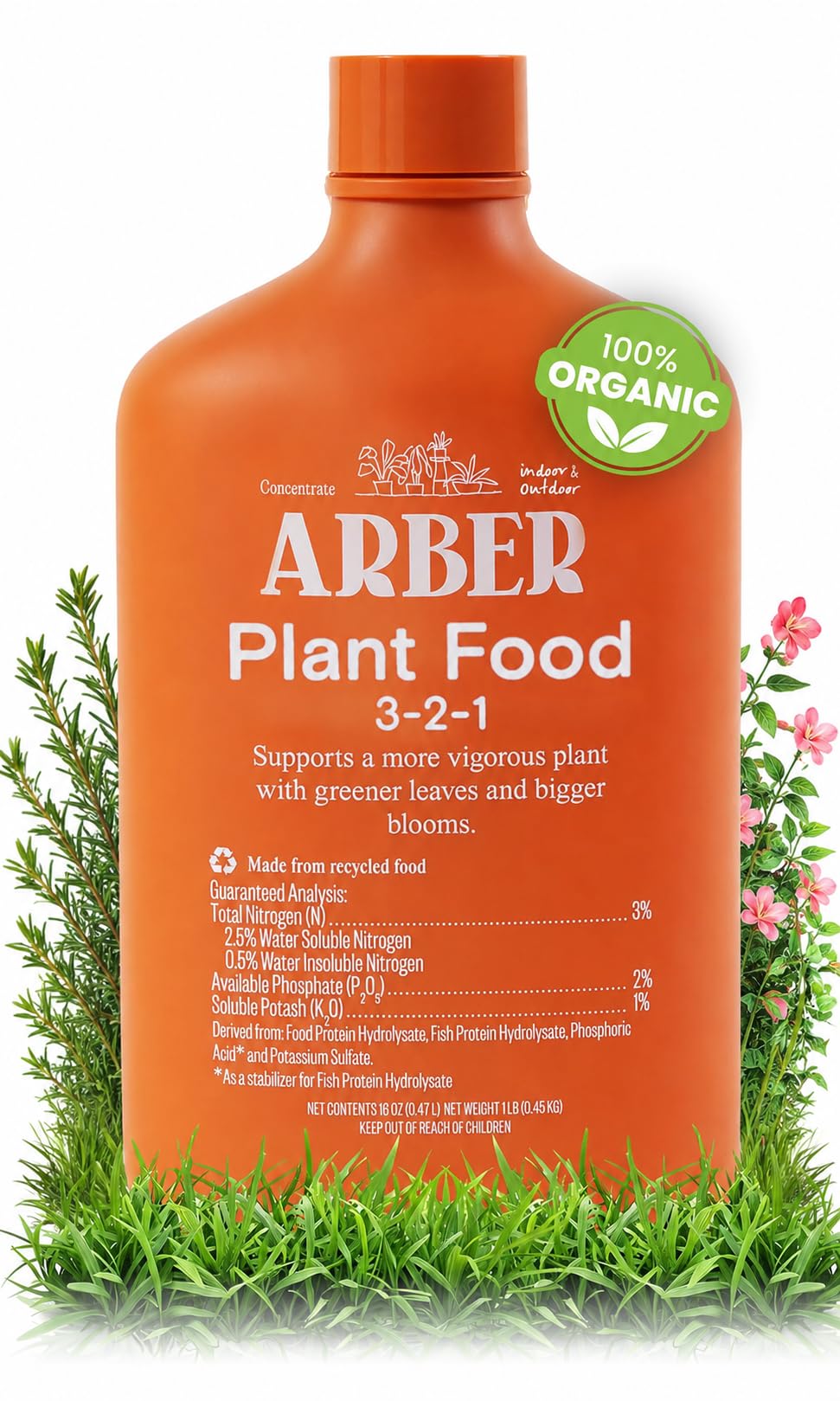 Organic Liquid Fertilizer Concentrate U59540