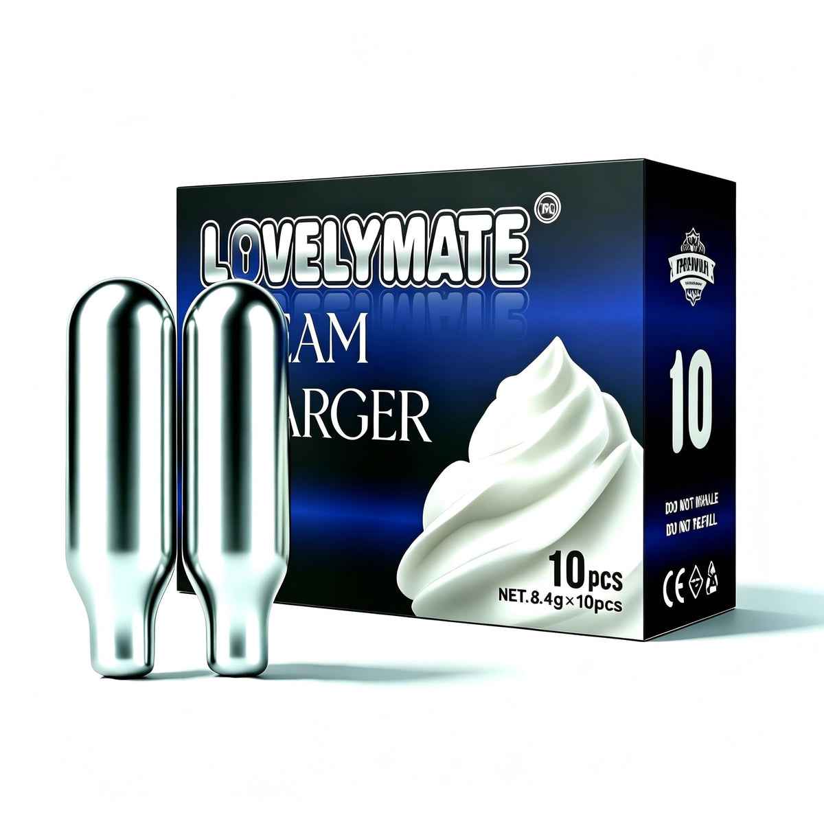 8g Whipped Cream Chargers 10 Pack E629095