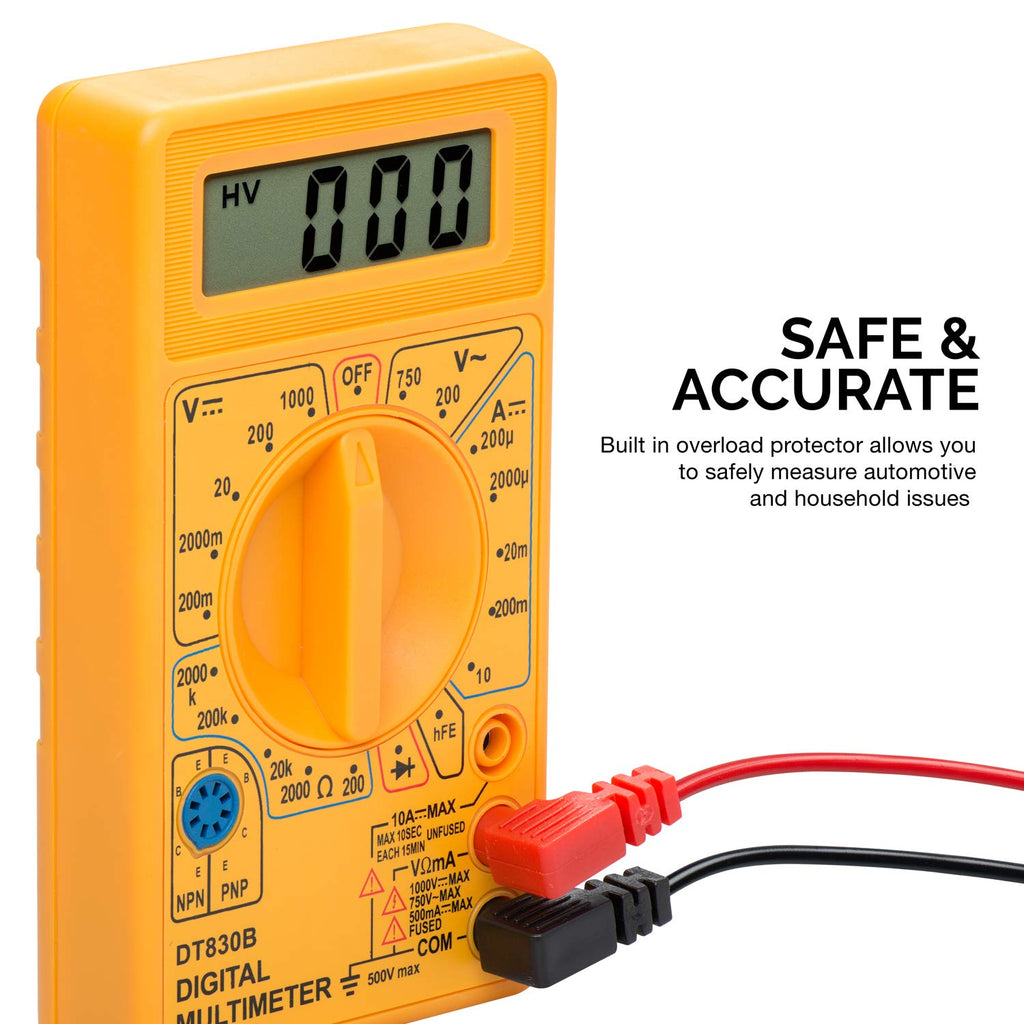 Digital Multimeter Diode & Transistor Tester H832