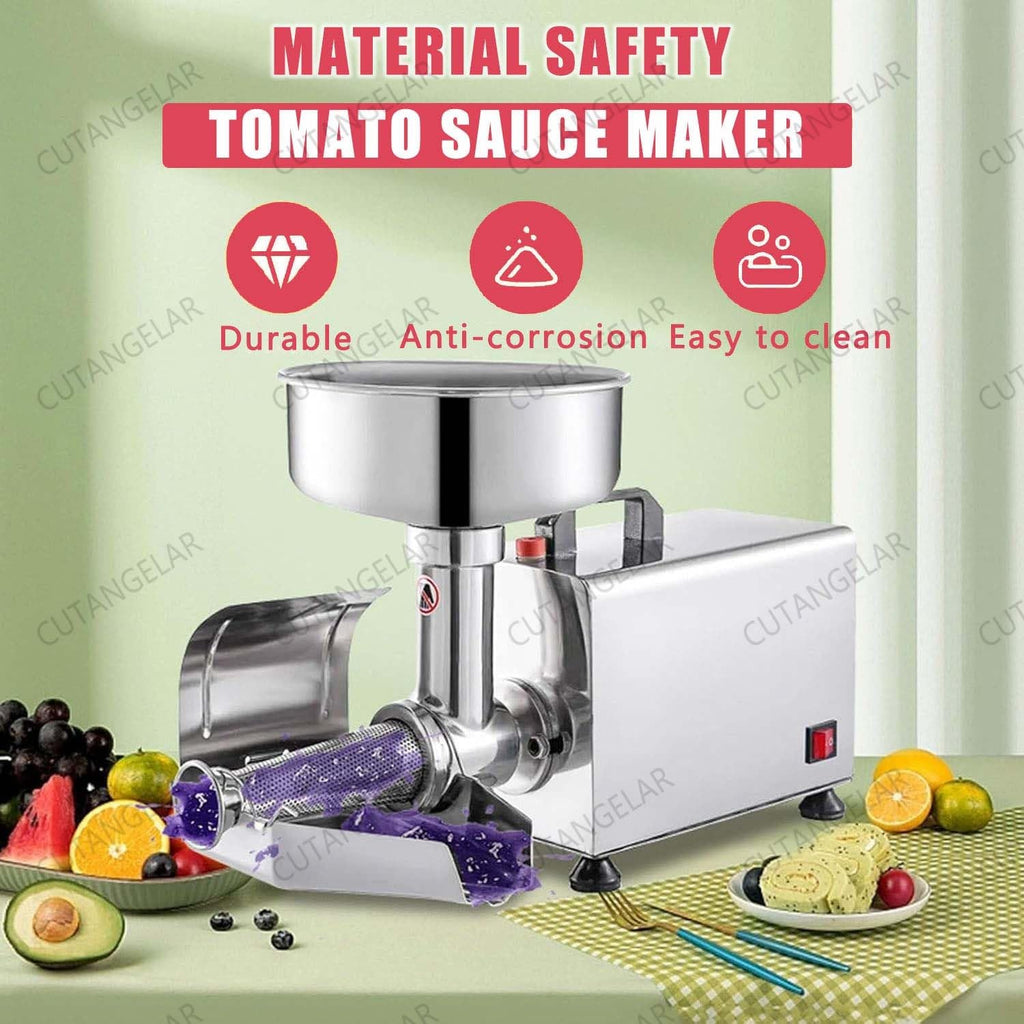Commercial Grade Electric Sauce Machine 450W with Large Hopper F921