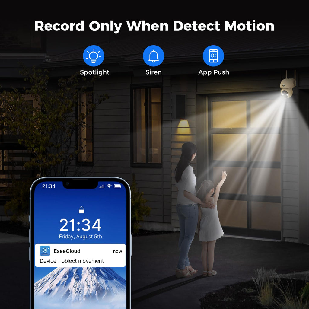 Solar Security Camera 4 Cam-Kit 4MP Wireless B331