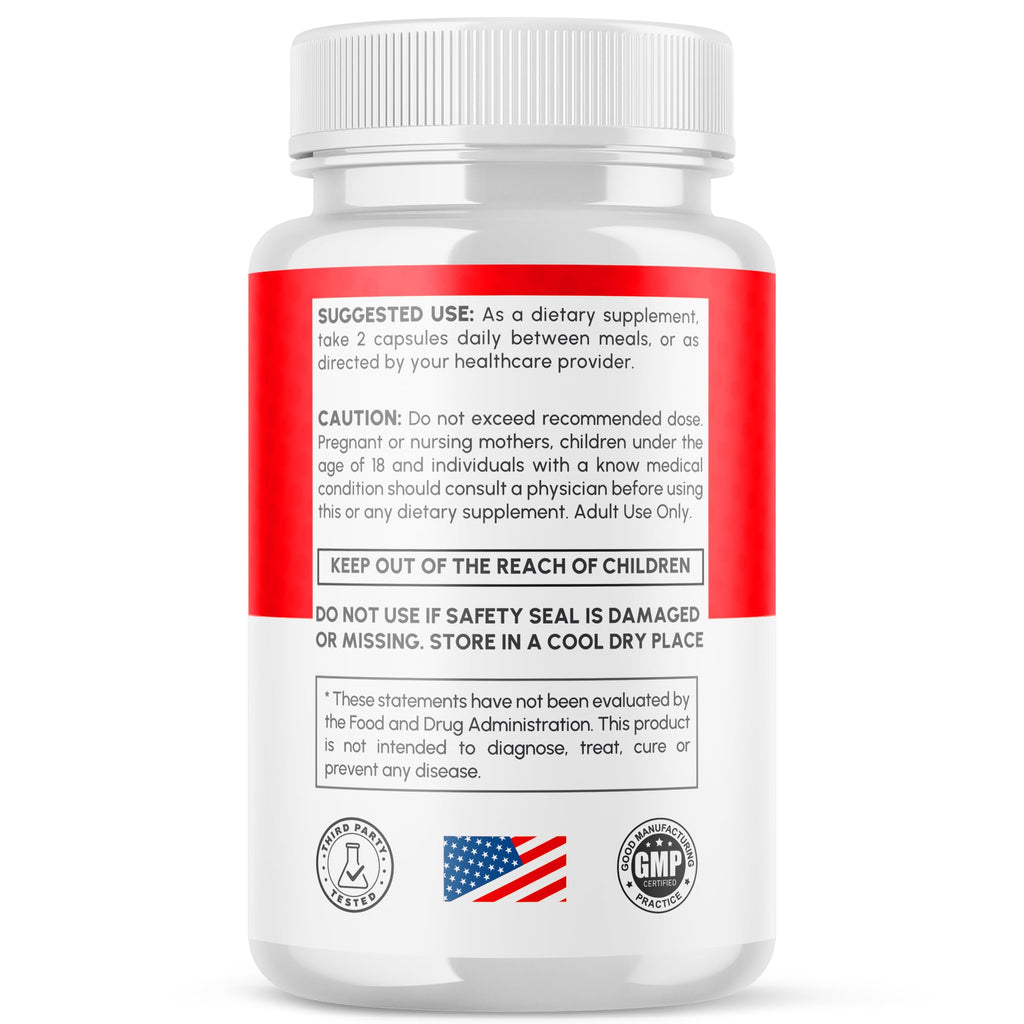 3 Pack 180 Capsules Blood Health Support Pills with Vitamins P7972