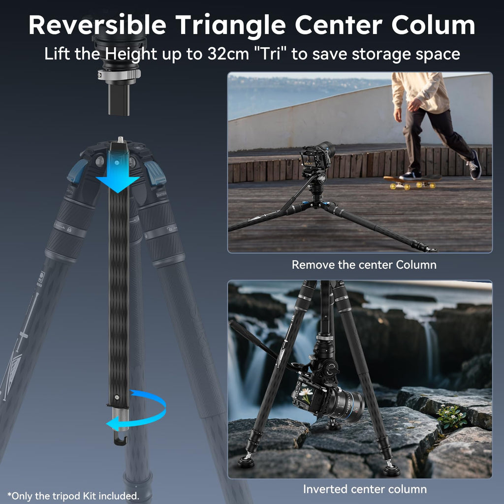 Carbon Fiber Video Tripod Kit L1030