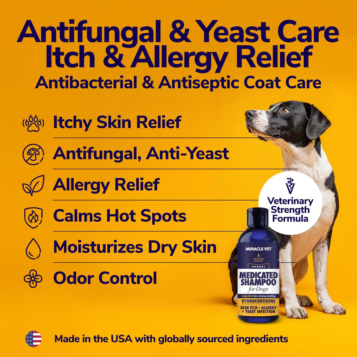 Medicated Dog Shampoo 8 fl oz X7651