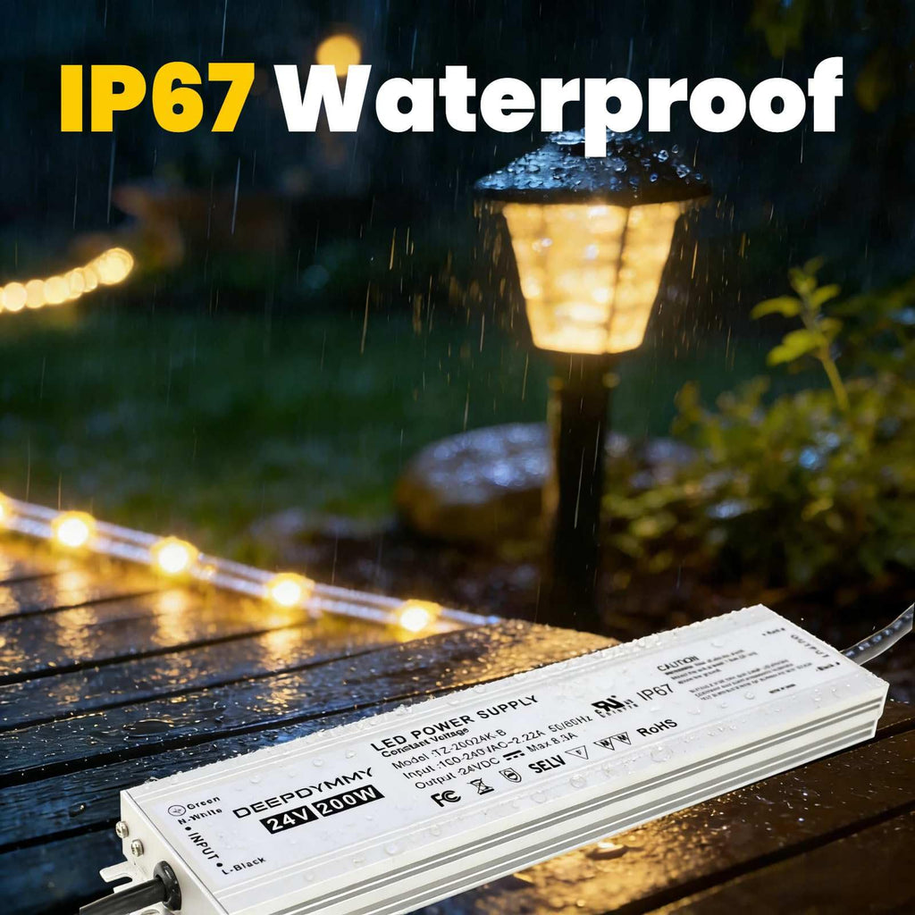 24V 200W Waterproof IP67 Power Supply M926