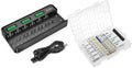 12+2 Bay Universal Rechargeable Battery Charger L97788