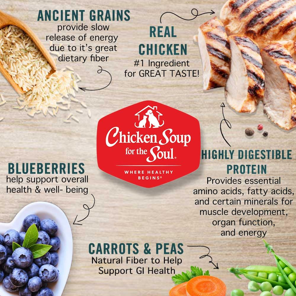 Chicken Brown Rice & Turkey Dry Dog Food 13.5lb P782832
