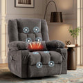 Oversized Swivel Rocker Recliner with Massage and Heat K38931