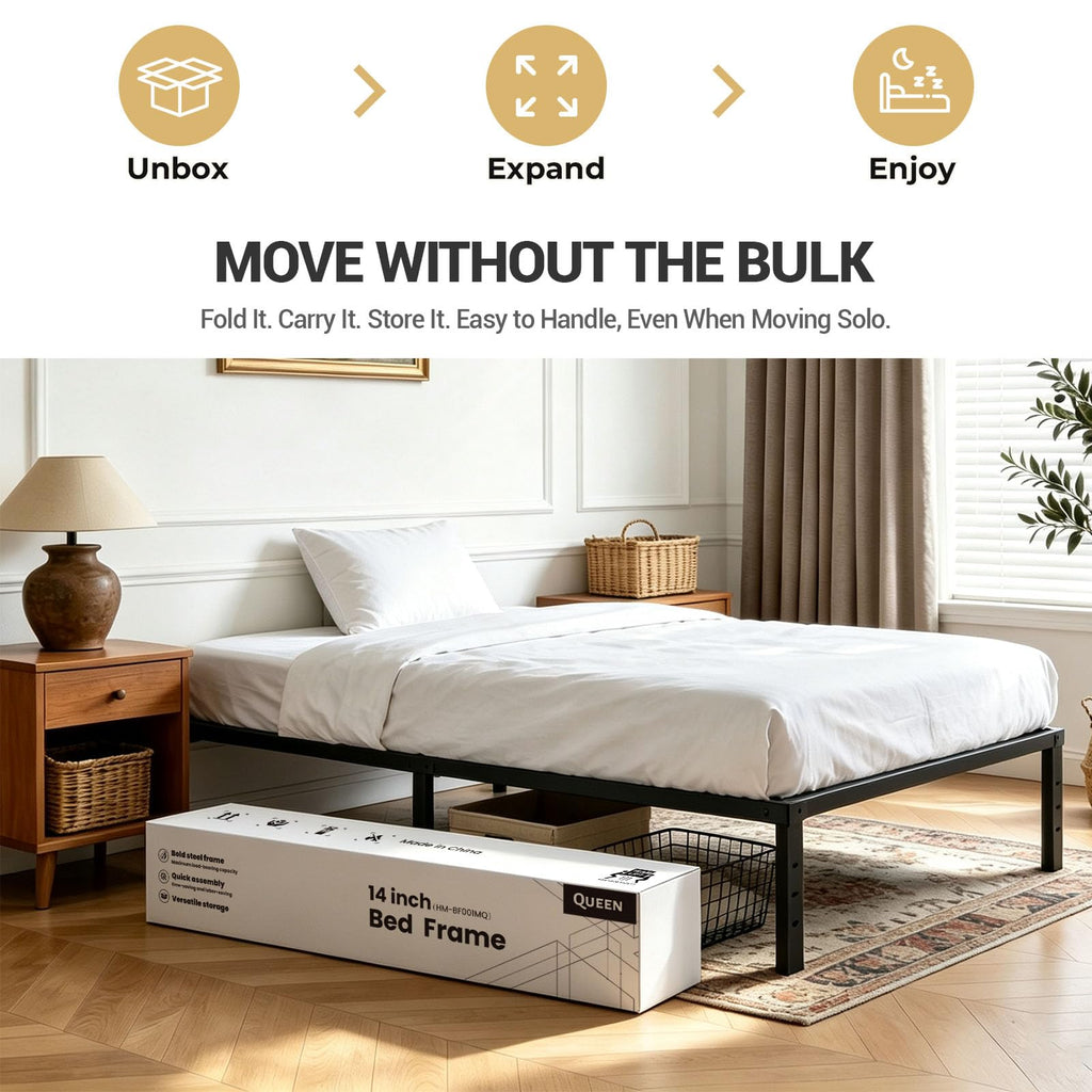 Twin Metal Bed Frame K7209