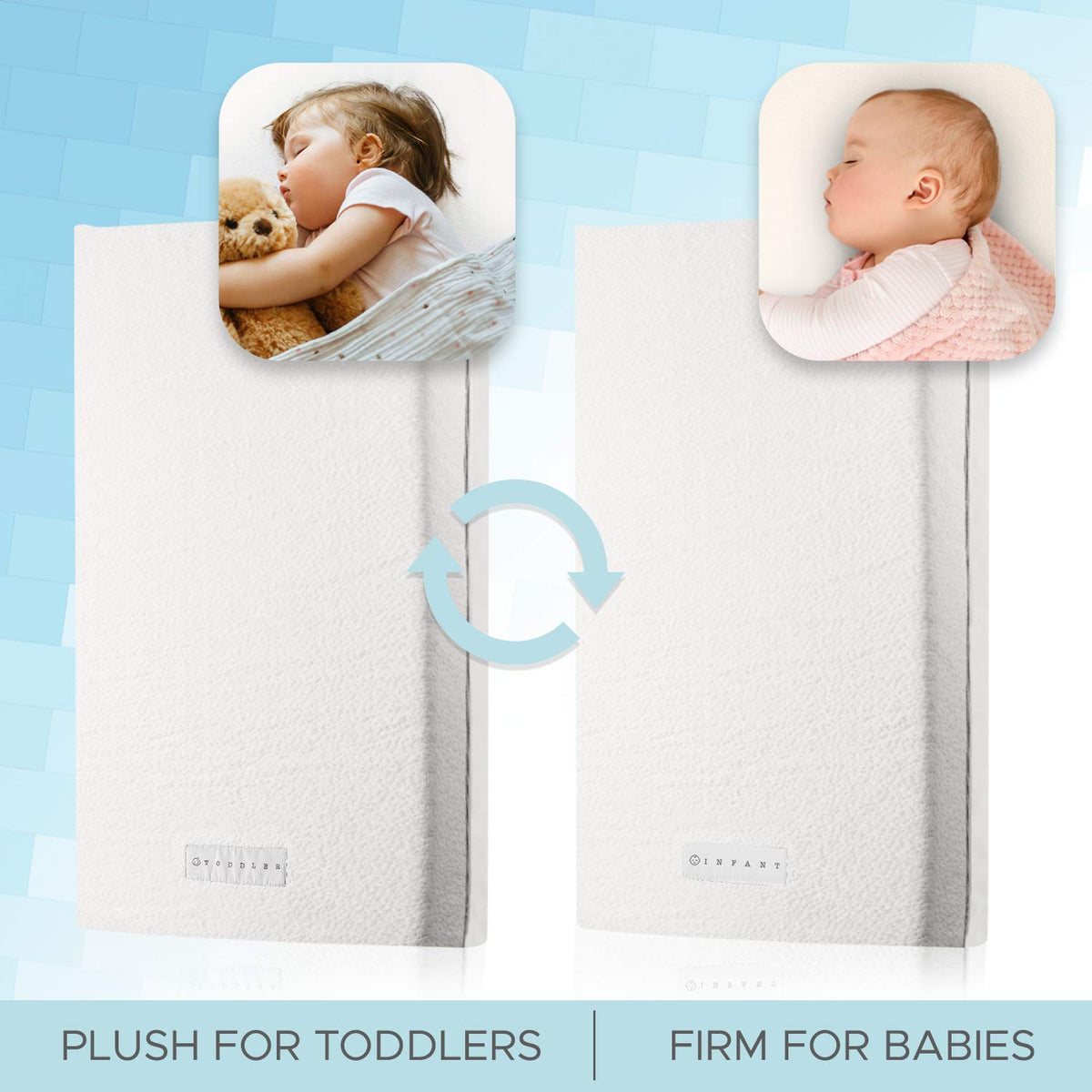 Organic Cotton Dual-Sided Crib Mattress K94846