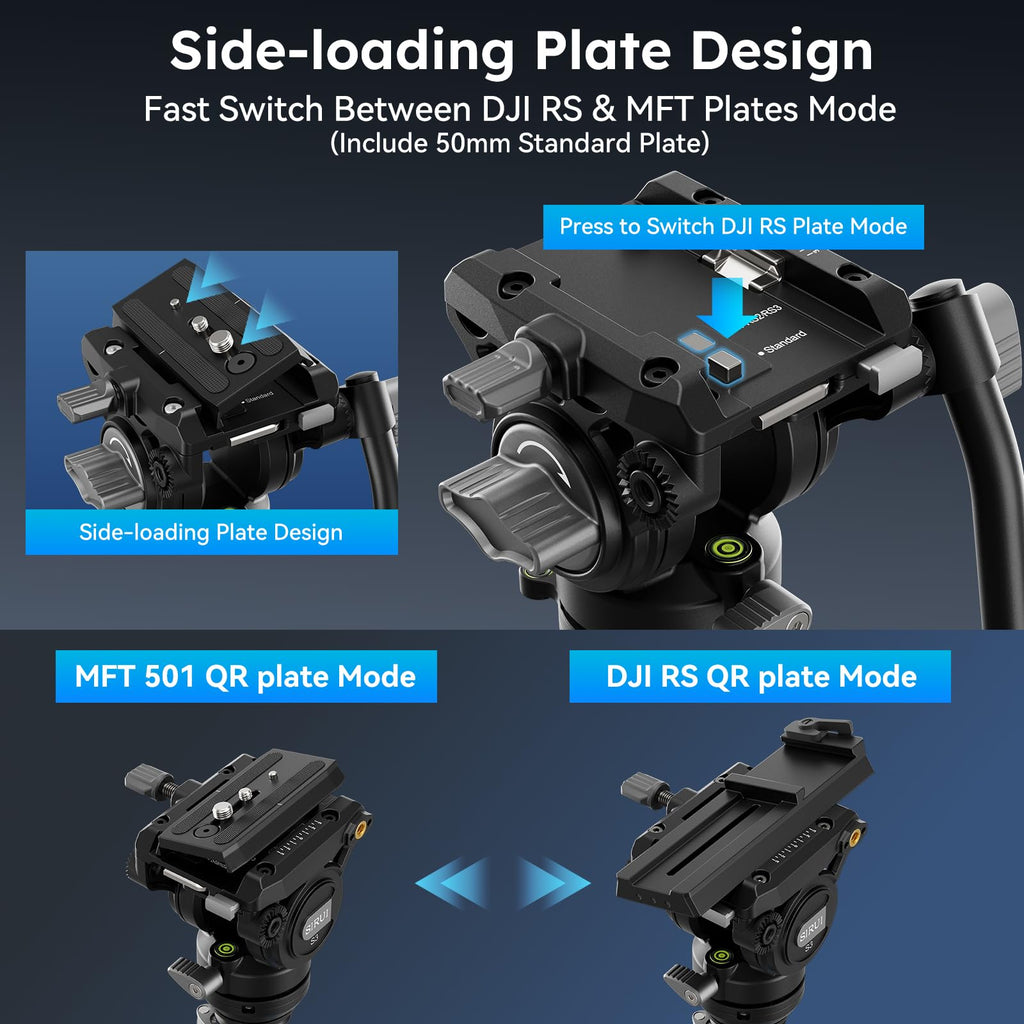 Carbon Fiber Video Tripod Kit L1030