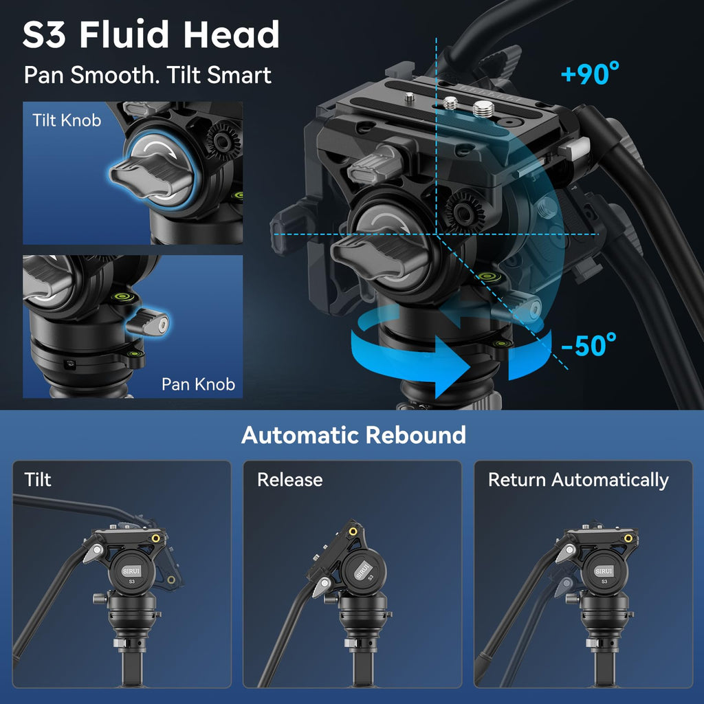 Carbon Fiber Video Tripod Kit L1030