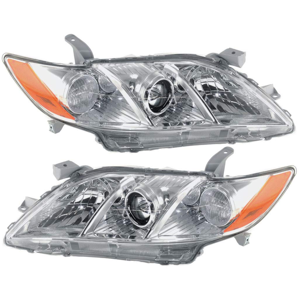 2007 2008 2009 Toyota Camry Headlights Driver and Passenger Side Assembly Z422
