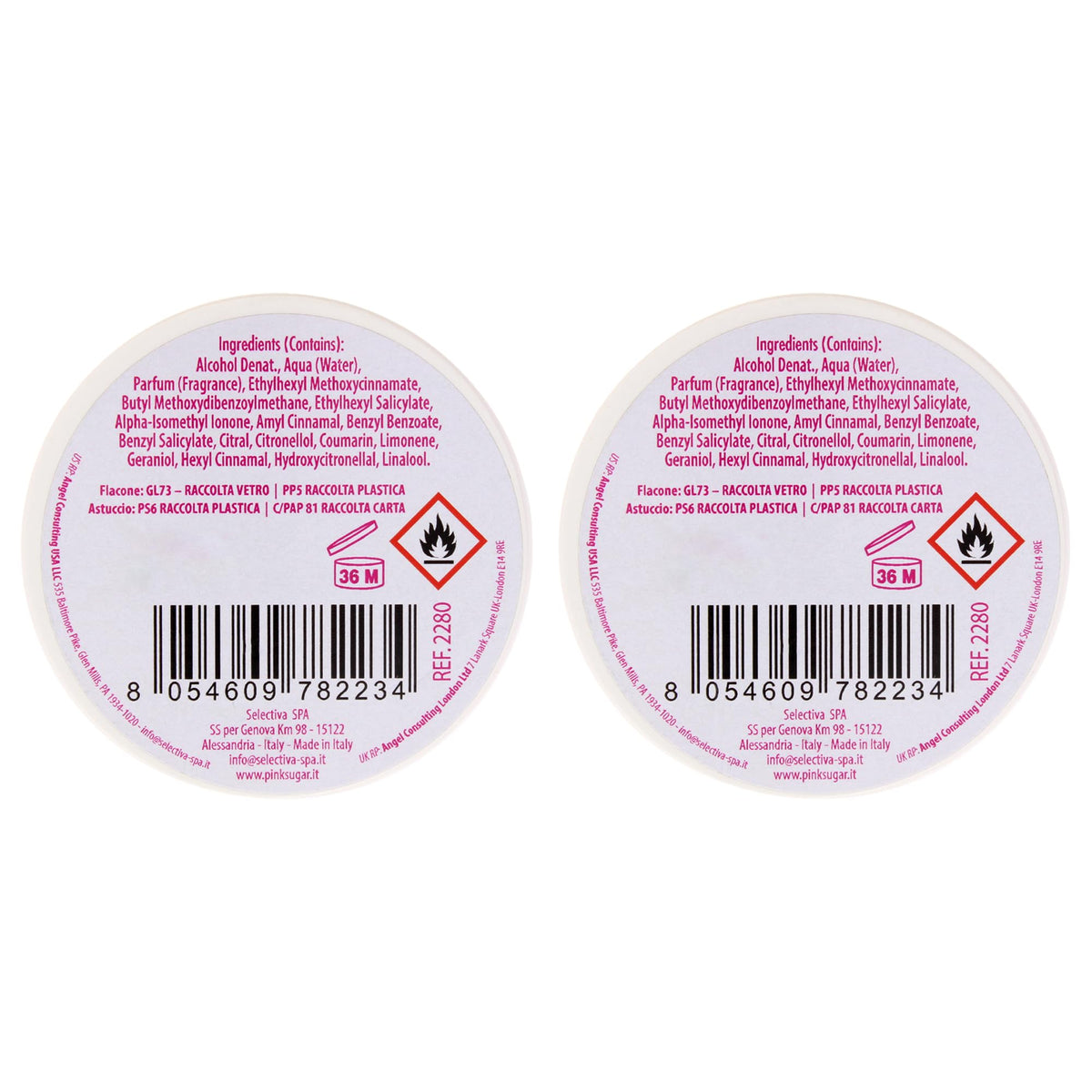 3.4 oz EDT Spray Pack of 2 W133