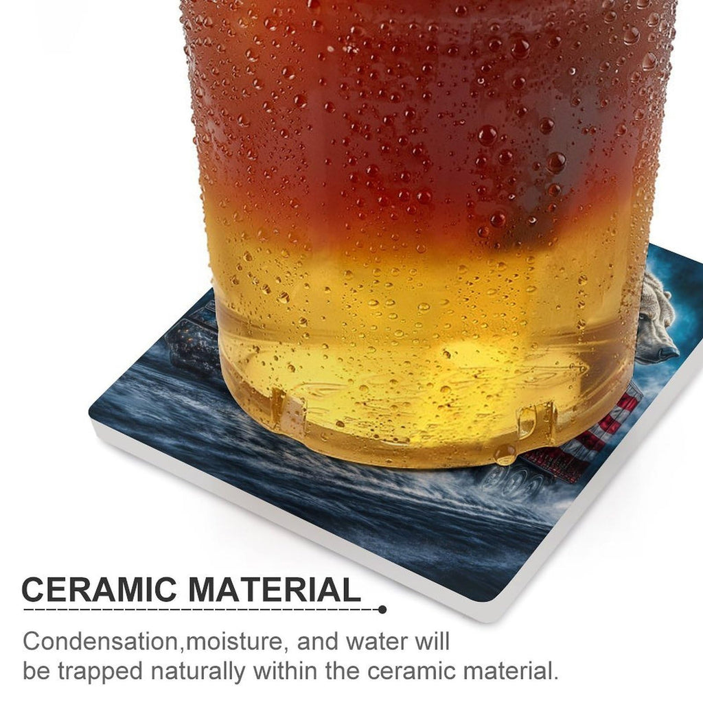 Ceramic Coasters Set N8557