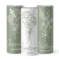20oz Stainless Steel Tumbler with Straw H352