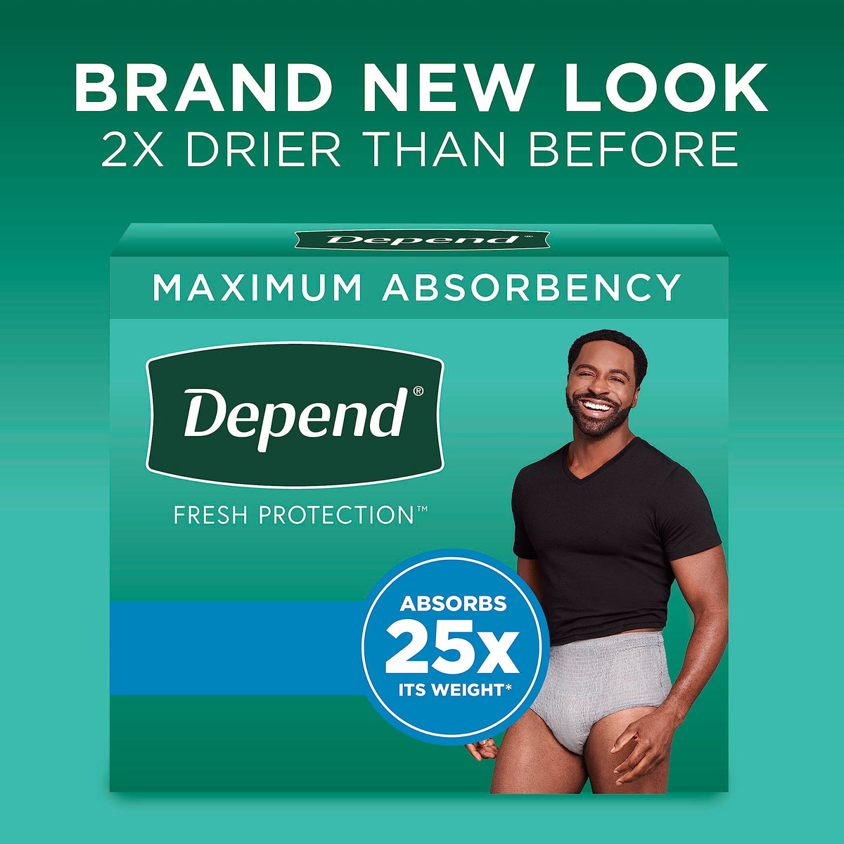 Adult Incontinence Underwear Bundle: Maximum Large Grey 28 Count and Overnight Large Grey 56 Count W575