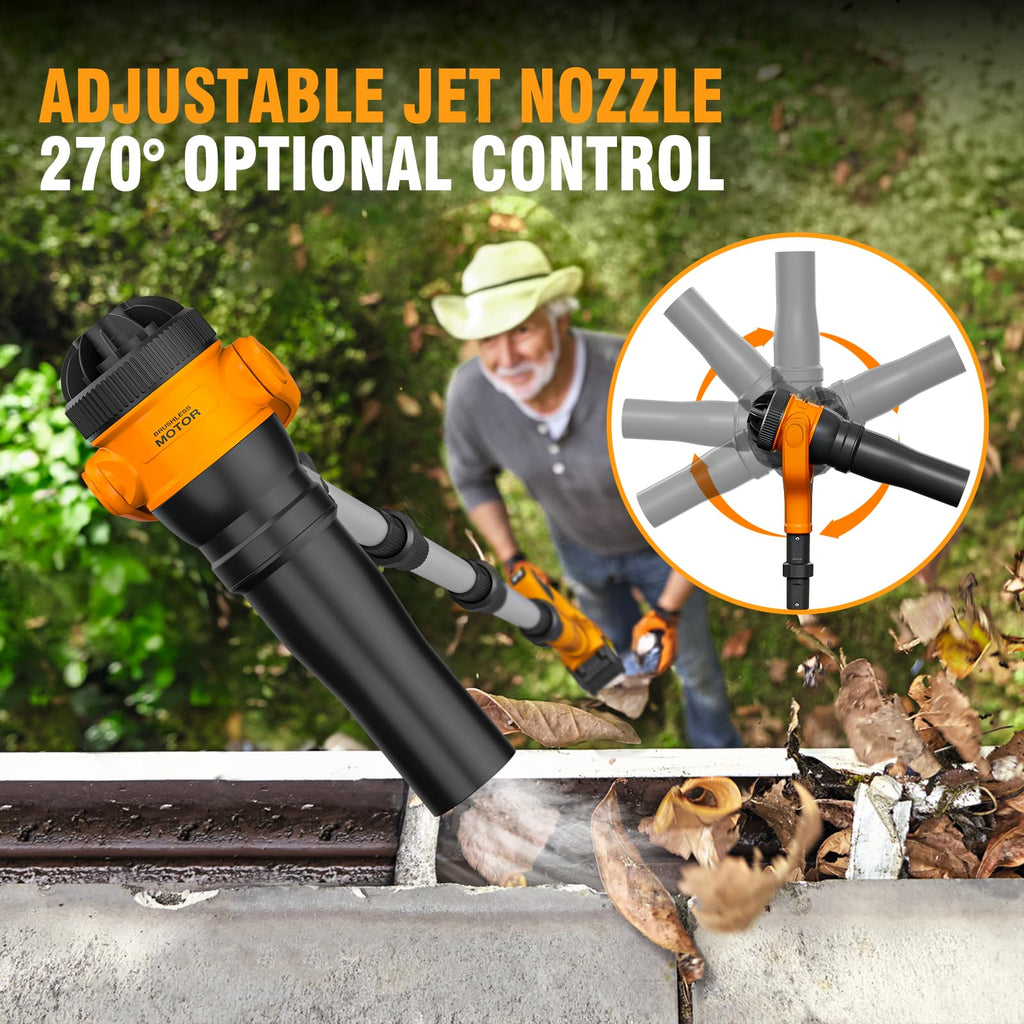 40V Cordless Leaf Blower 580CFM 180MPH I2570