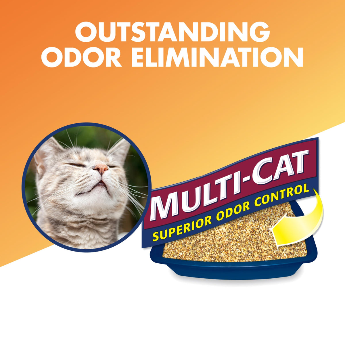 Clumping Cat Litter, 18 lbs A941405