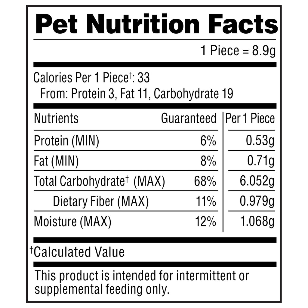 Vanilla Glaze Flavor Dog Biscuits, 8 Oz. E6184