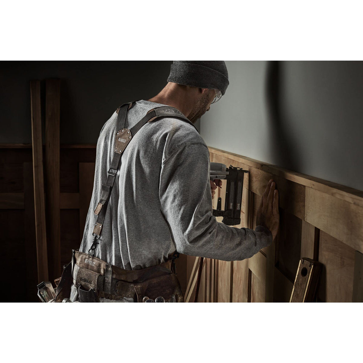 Leather Tool Belt Suspenders B366