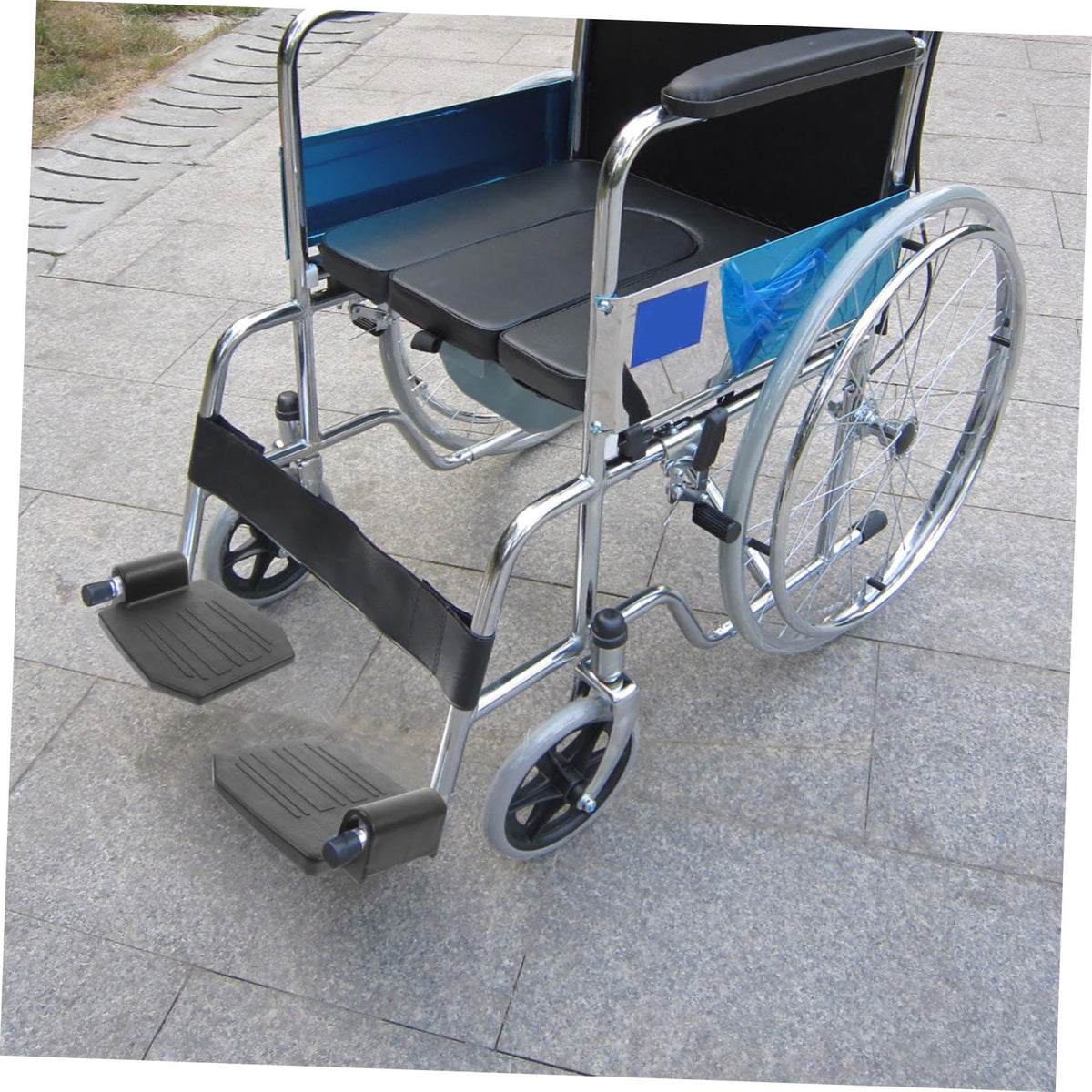 Universal Heavy Duty Wheelchair Footrest Replacement Adjustable Leg Rest Pedals A6604