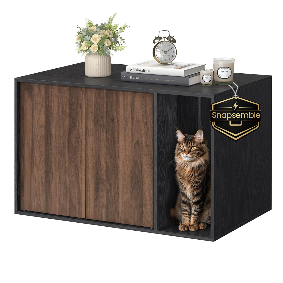 Cat Litter Box Enclosure E6247