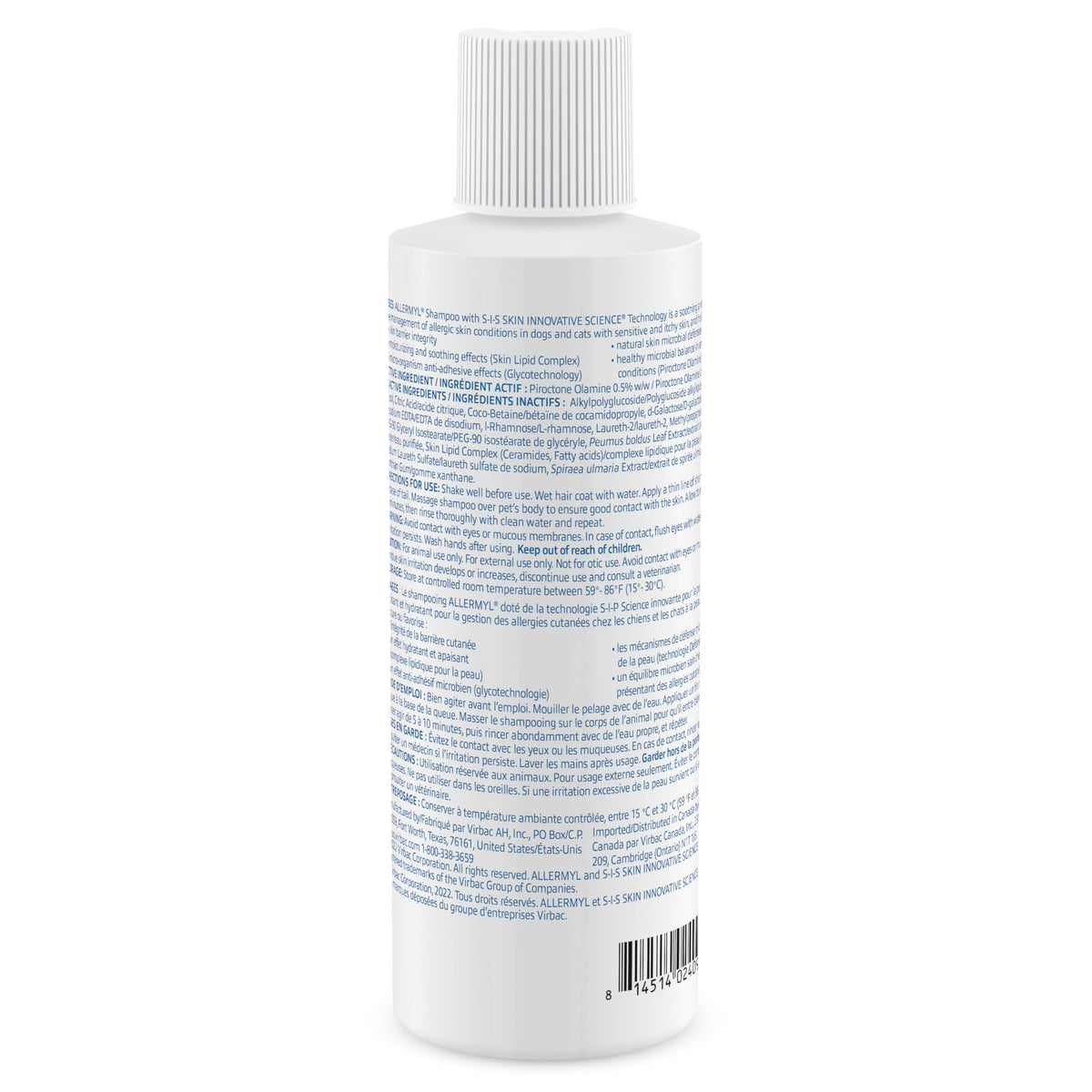 Medicated Hypoallergenic Soothing Moisturizing Pet Shampoo N170
