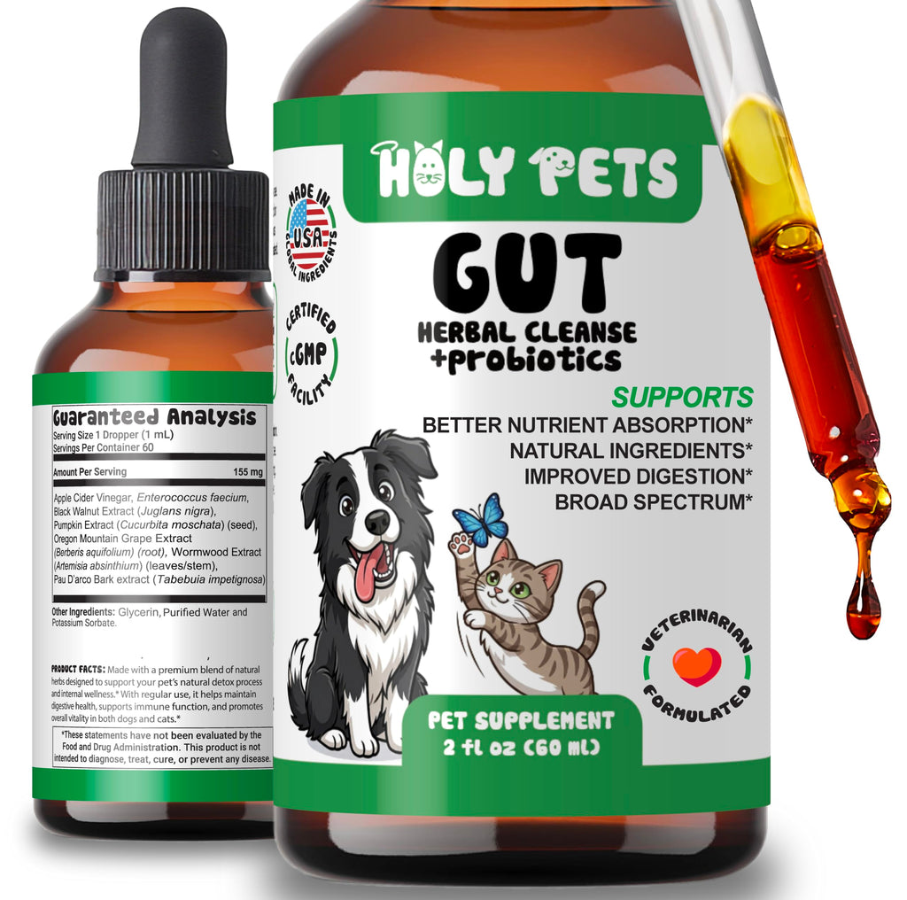 2 oz Liquid Wormwood & Black Walnut Pet Supplement W39990