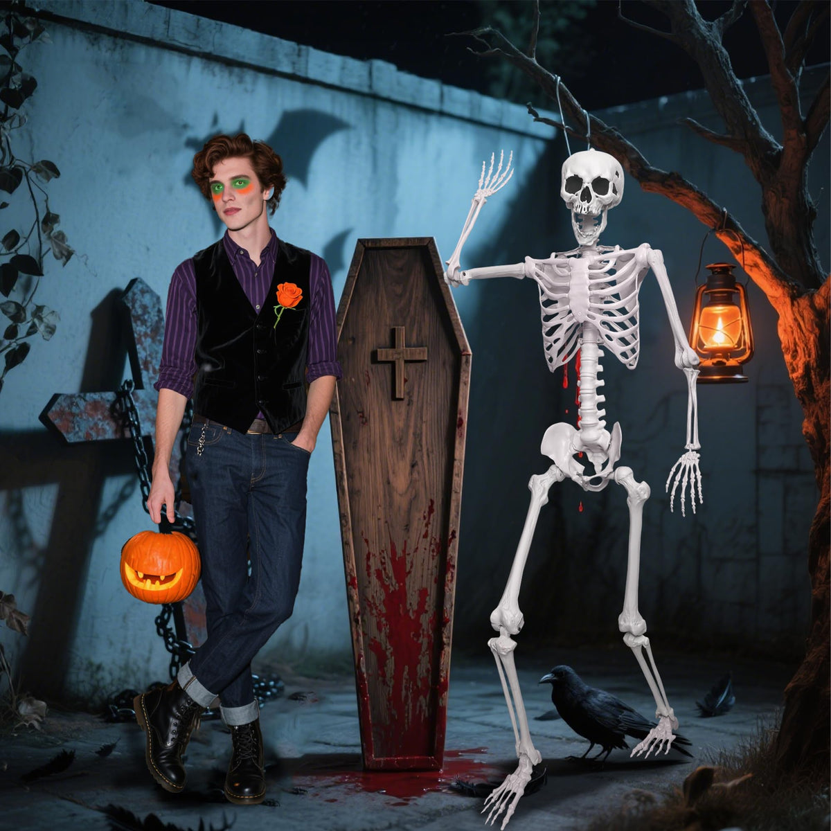 Life Size Posable Skeleton J259