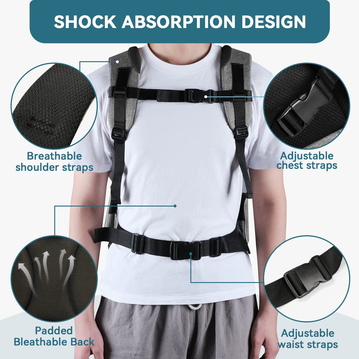Dog and Cat Backpack Carrier, Up to 18 lb V5578