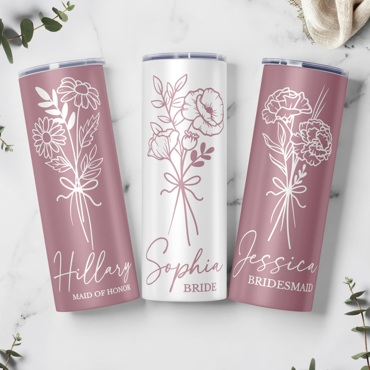 20oz Stainless Steel Tumbler with Straw H352