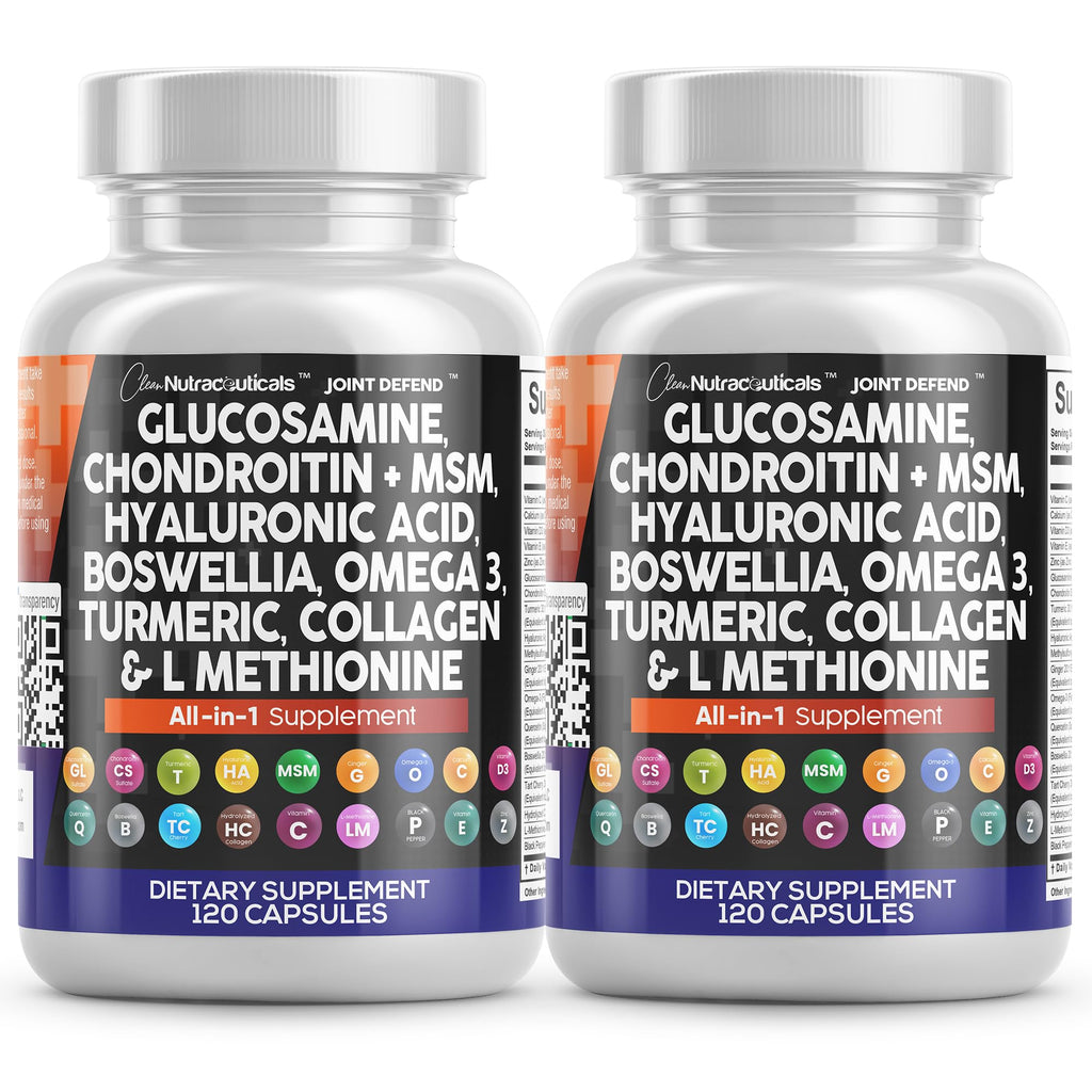 Glucosamine Chondroitin MSM 1500mg with Turmeric Curcumin Supplement O536663