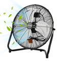 20 Inch 3 Speeds High Velocity Metal Floor Fan T1064