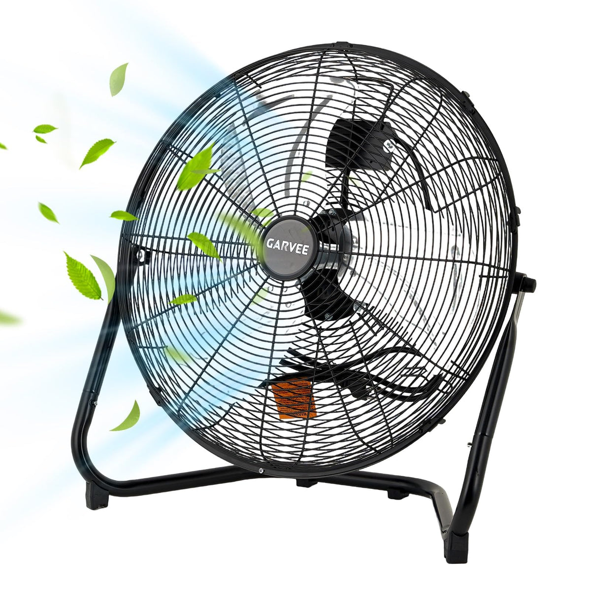 20 Inch 3 Speeds High Velocity Metal Floor Fan T1064
