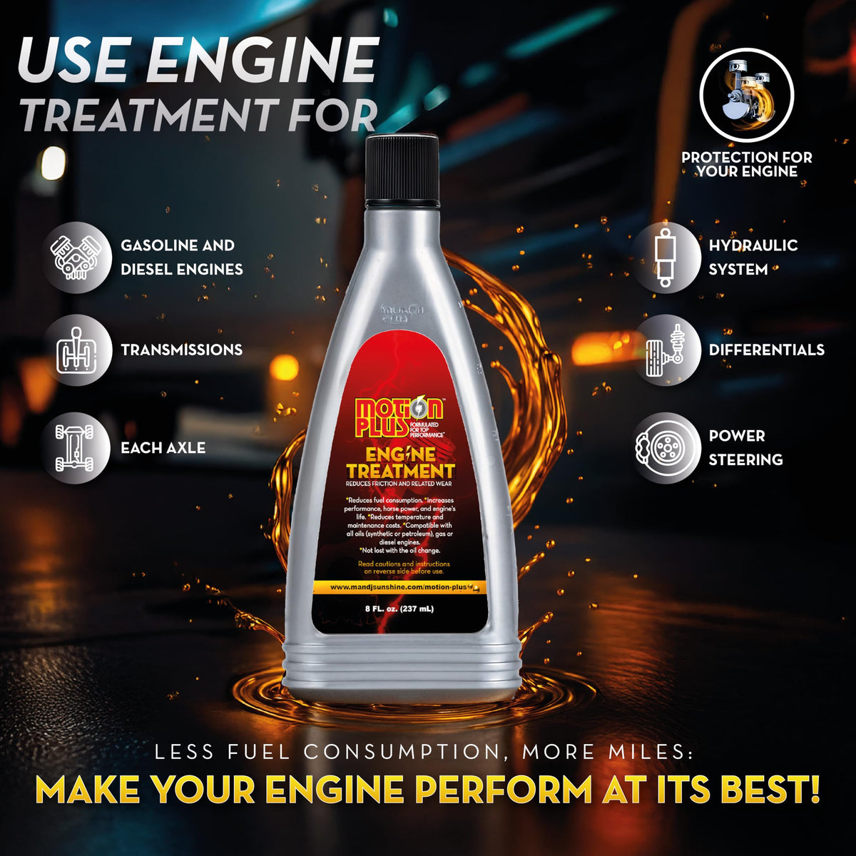 Heavy Duty Metal Treatment & Super Lubricant 8 Oz Q46984