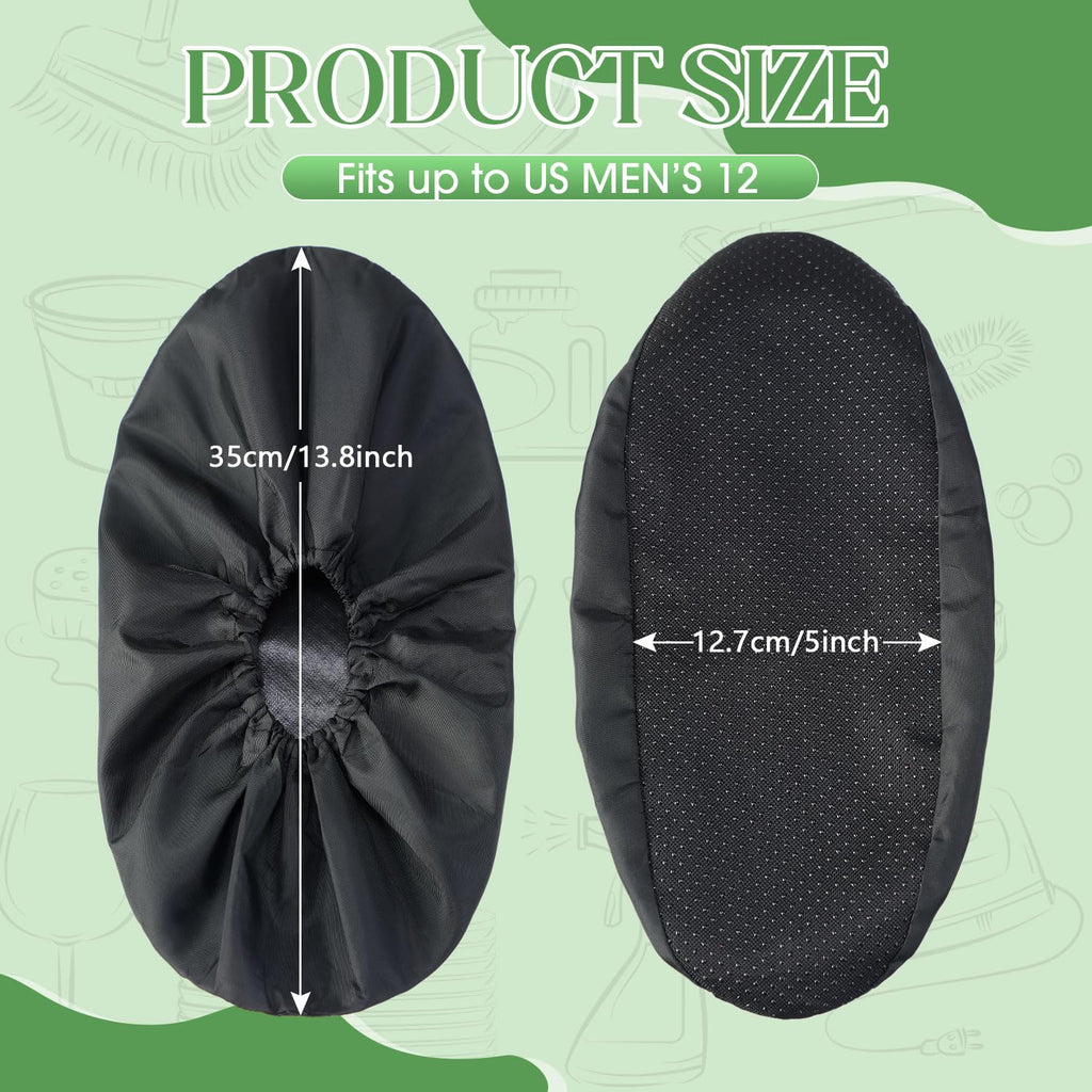 8 Pairs Reusable Waterproof Non Slip Shoe Covers X-Large P62577