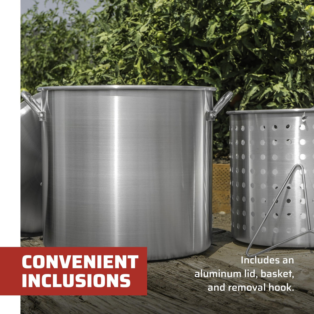 42-Quart Aluminum Pot V977634