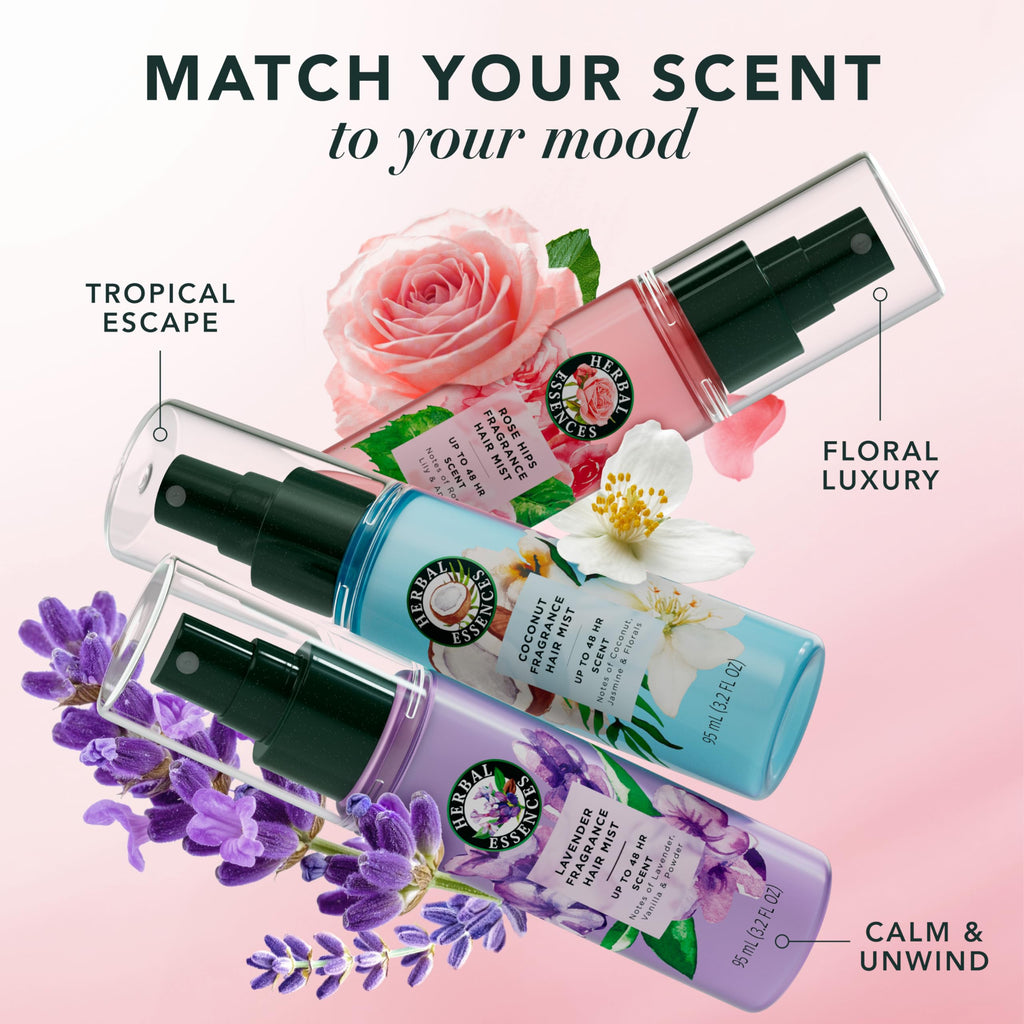 Rose Scent Hair Mist Fragrance Spray 3.2 fl oz W793714